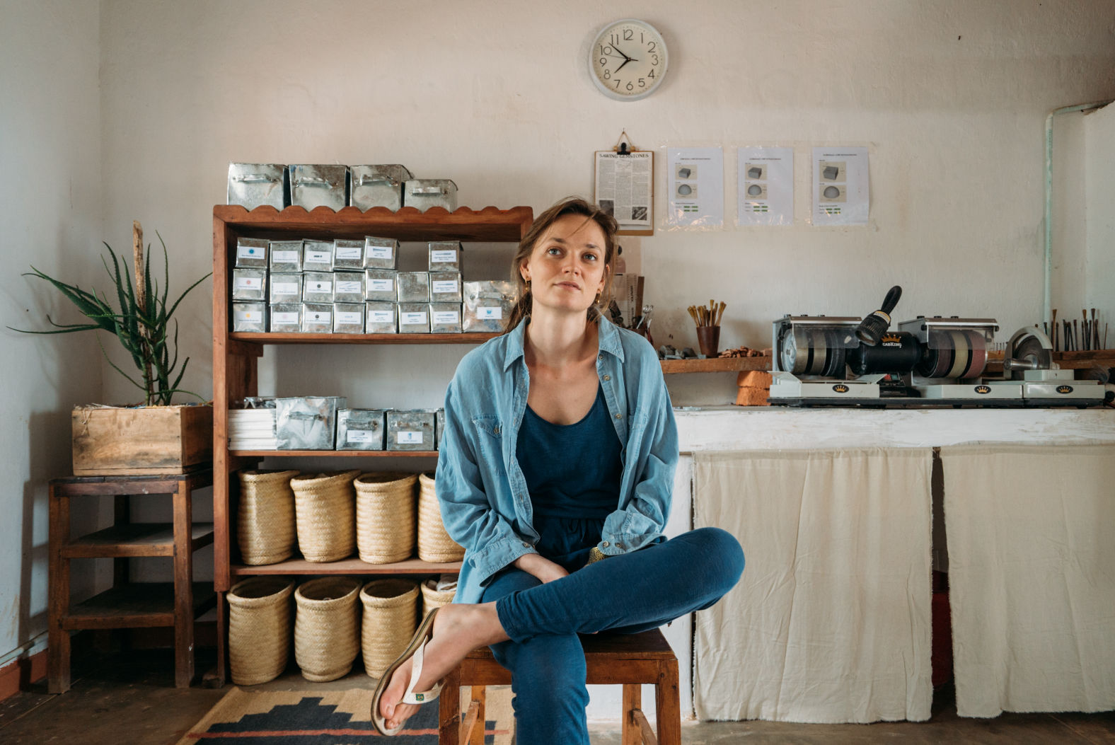 Behind-the-scenes of a video shoot at Munjiri Videos, showcasing the creative process.